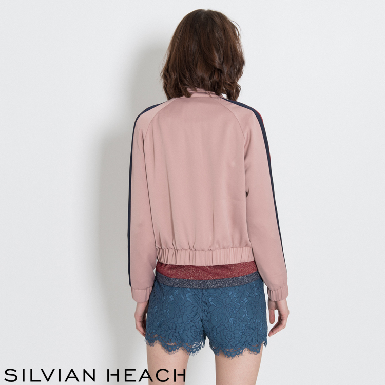【SILVIAN EHACH】側條紋運動外套