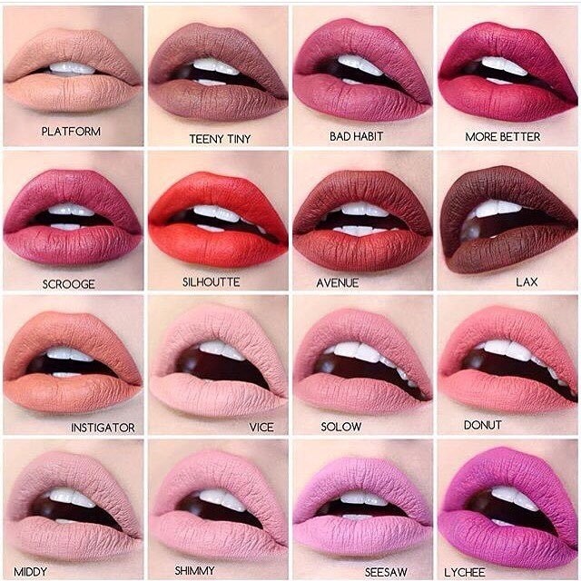 colourpop matte liquid lipstick