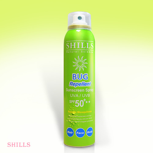 SHILLS Bug Repellent Sunscreen Spray SPF50+★★