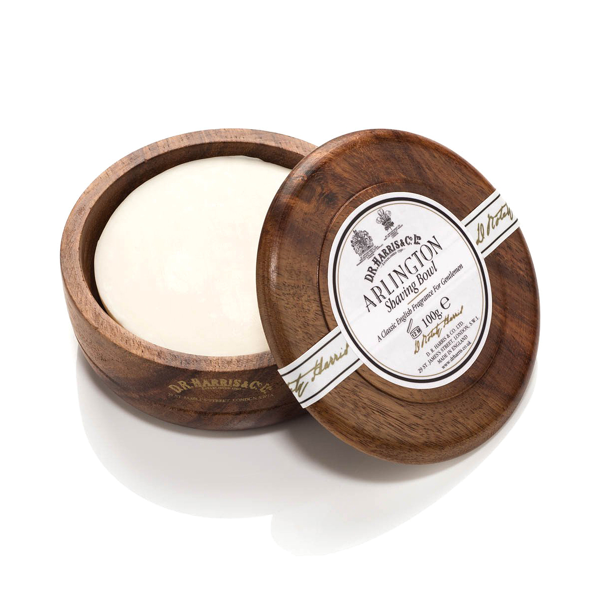 英國 D.R. Harris - 雅靈頓 刮鬍皂＆刮鬍碗（佛手柑麝香）