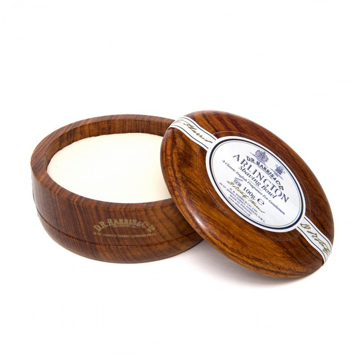 英國 D.R. Harris - 雅靈頓 刮鬍皂＆刮鬍碗（佛手柑麝香）