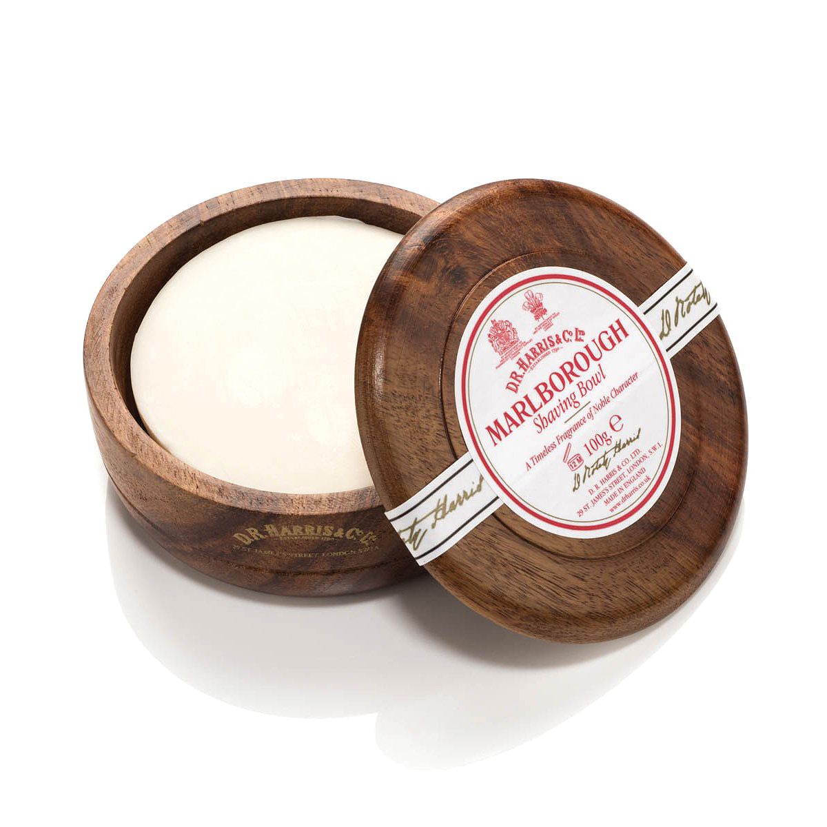英國 D.R. Harris - 馬爾堡 刮鬍皂＆刮鬍碗（雪松檀香）