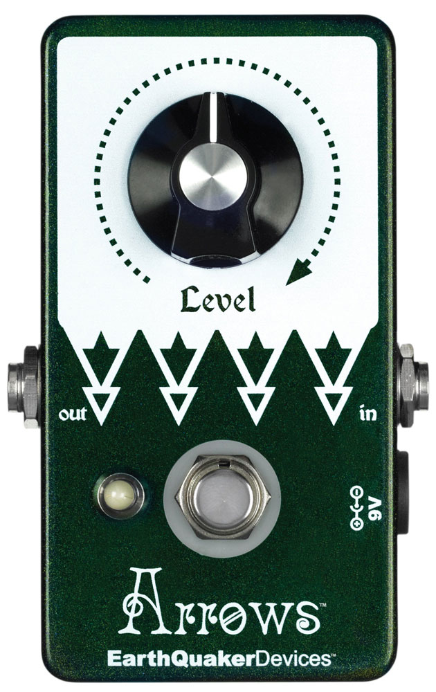 <動作確認済み>EarthQuaker Devices Arrows Earthquaker Devices Arrows Pre-amp Booster 效果器