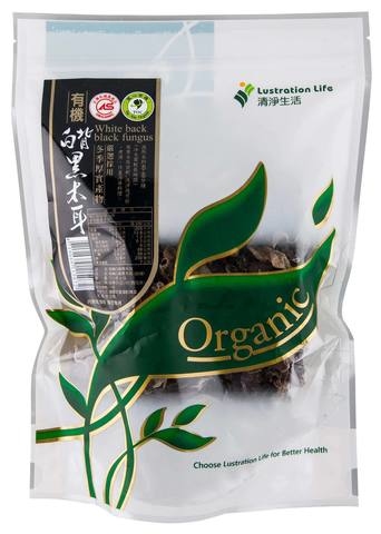 清淨生活-有機白背黑木耳 70g/包