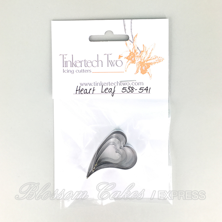 Tinkertech - Heart Leaf Cutters #538-541