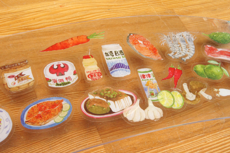 針線球 透明貼紙(共四款)