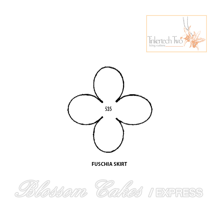 Tinkertech - Fuchsia Skirt Cutter Large #535