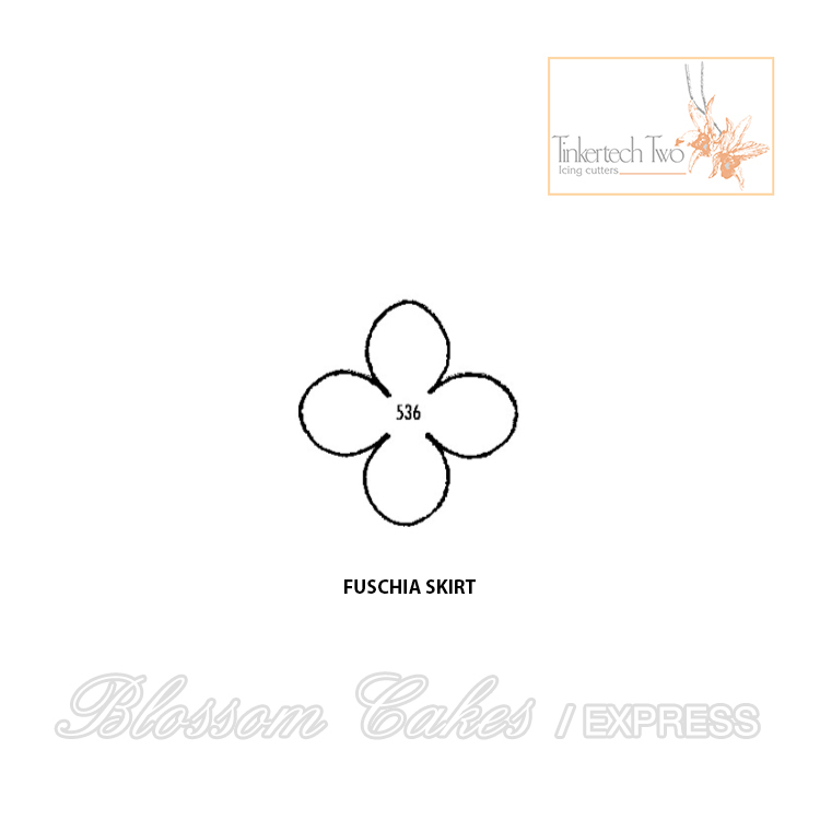 Tinkertech - Fuchsia Skirt Cutter Medium #536