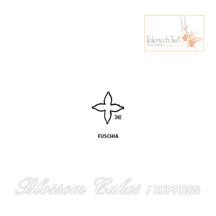 Tinkertech - Fuchsia Sepals Cutter Small #340