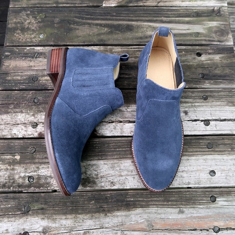 【後現代軌跡】牛皮切爾西(Chelsea Boots)短靴