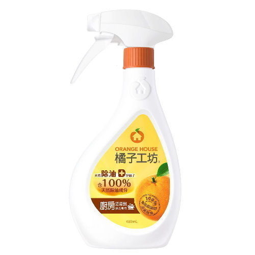 橘子工坊-廚房爐具專用清潔劑 480ml/瓶