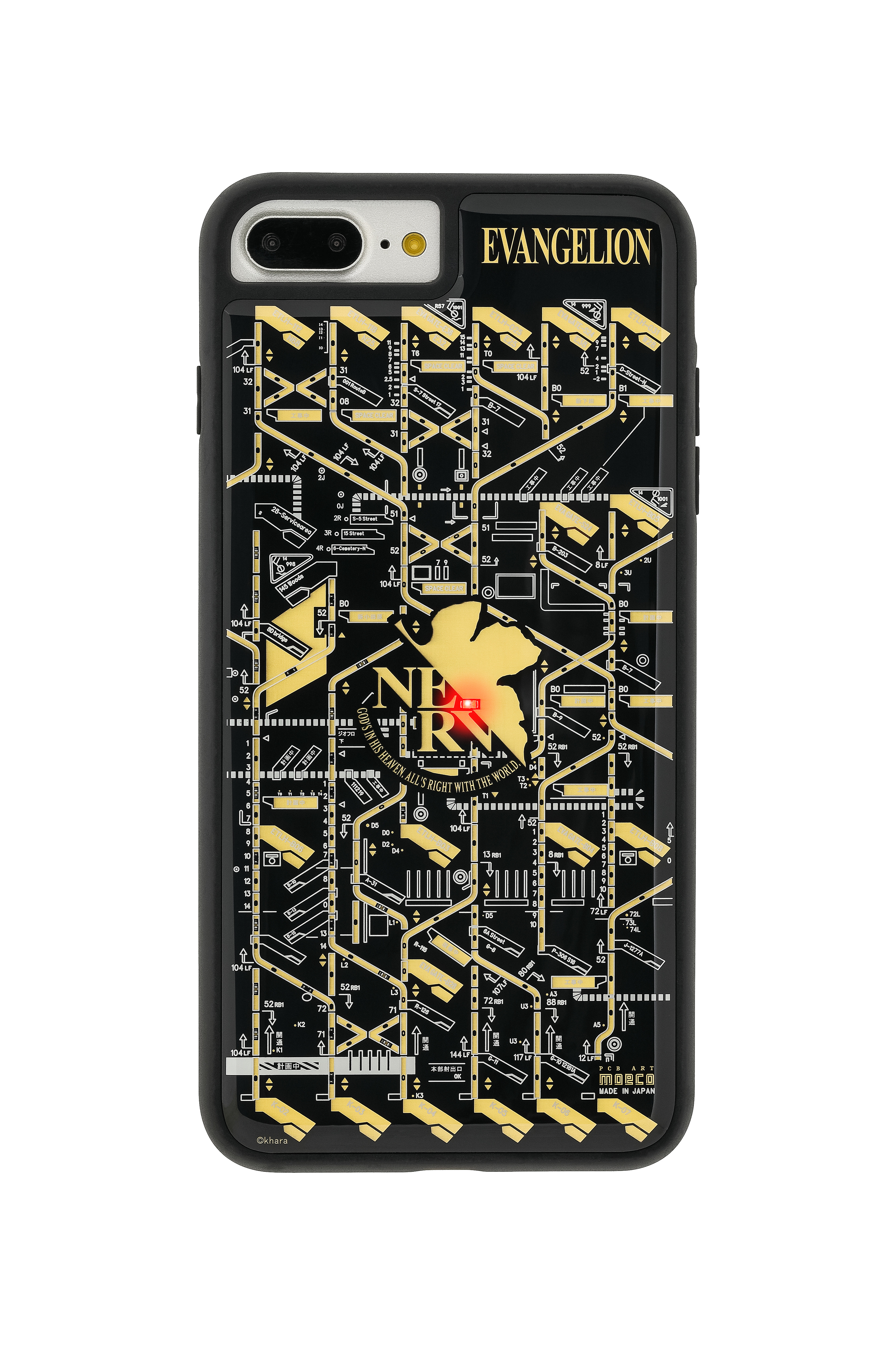 FLASH NERV 基板 iPhone7/8 Plus手機殼 (黑色)