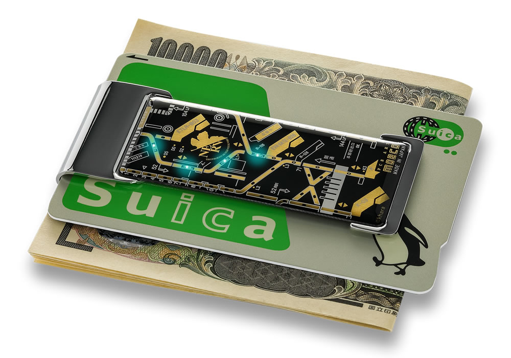 FLASH NERV  基板 錢夾 ( 黑色 )