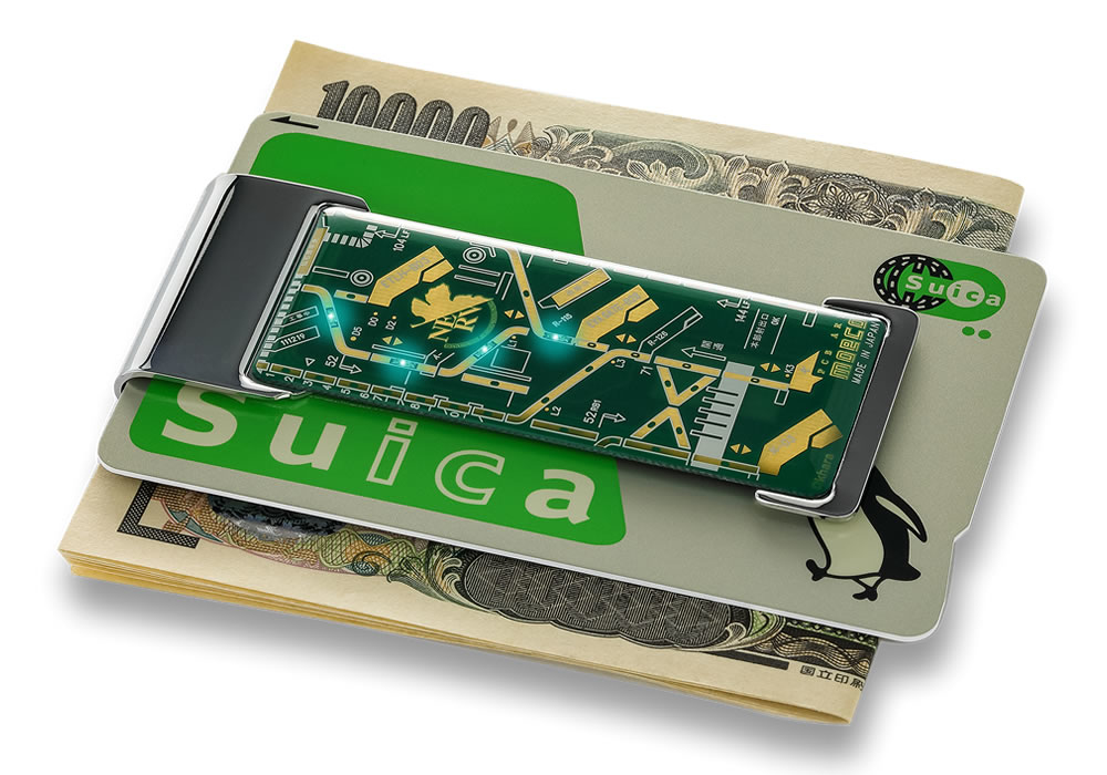 FLASH NERV  基板 錢夾 ( 綠色 )