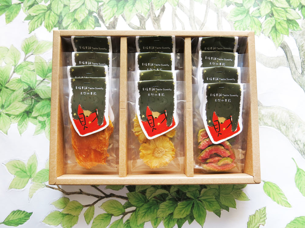 新年熊有柴(財)水果乾禮盒3格(12入/15入/18入)