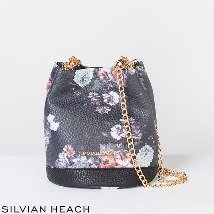 【SILVIAN HEACH】冬季花版水桶小包