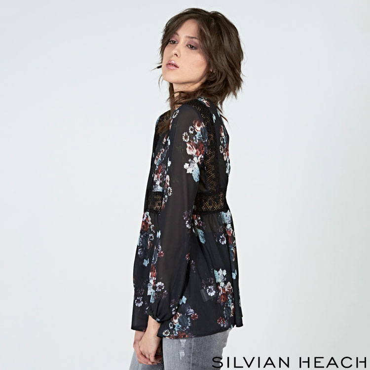 【SILVIAN HEACH】冬季花版襯衫