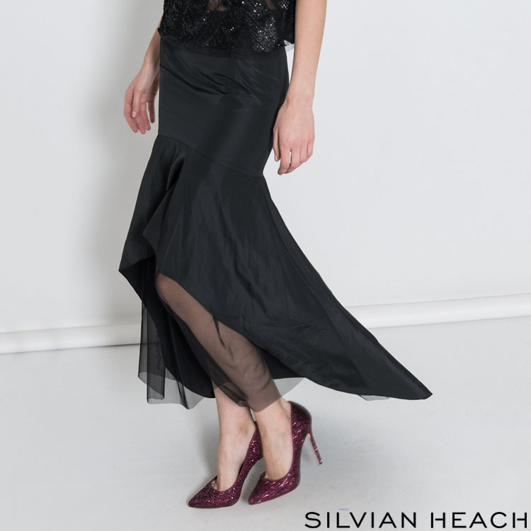 【SILVIAN HEACH】雙層荷葉長裙