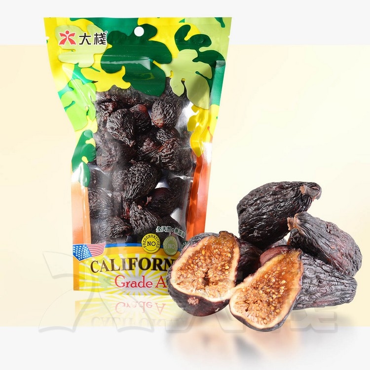 美國加州 樹上乾 黑蜜無花果 (半磅裝)