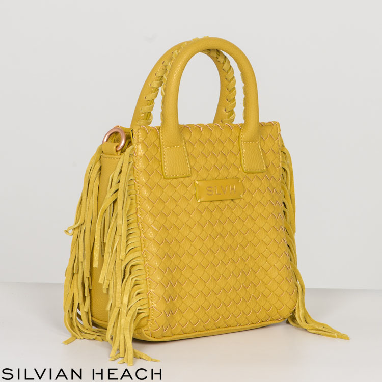 【SILVIAN HEACH】流蘇編織手提小包