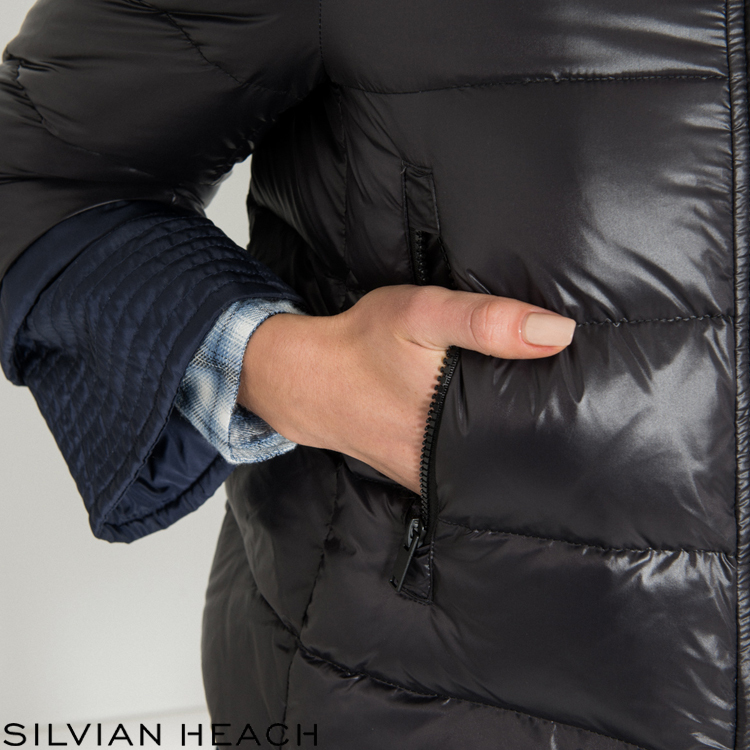 【SILVIAN HEACH】雙色羽絨外套