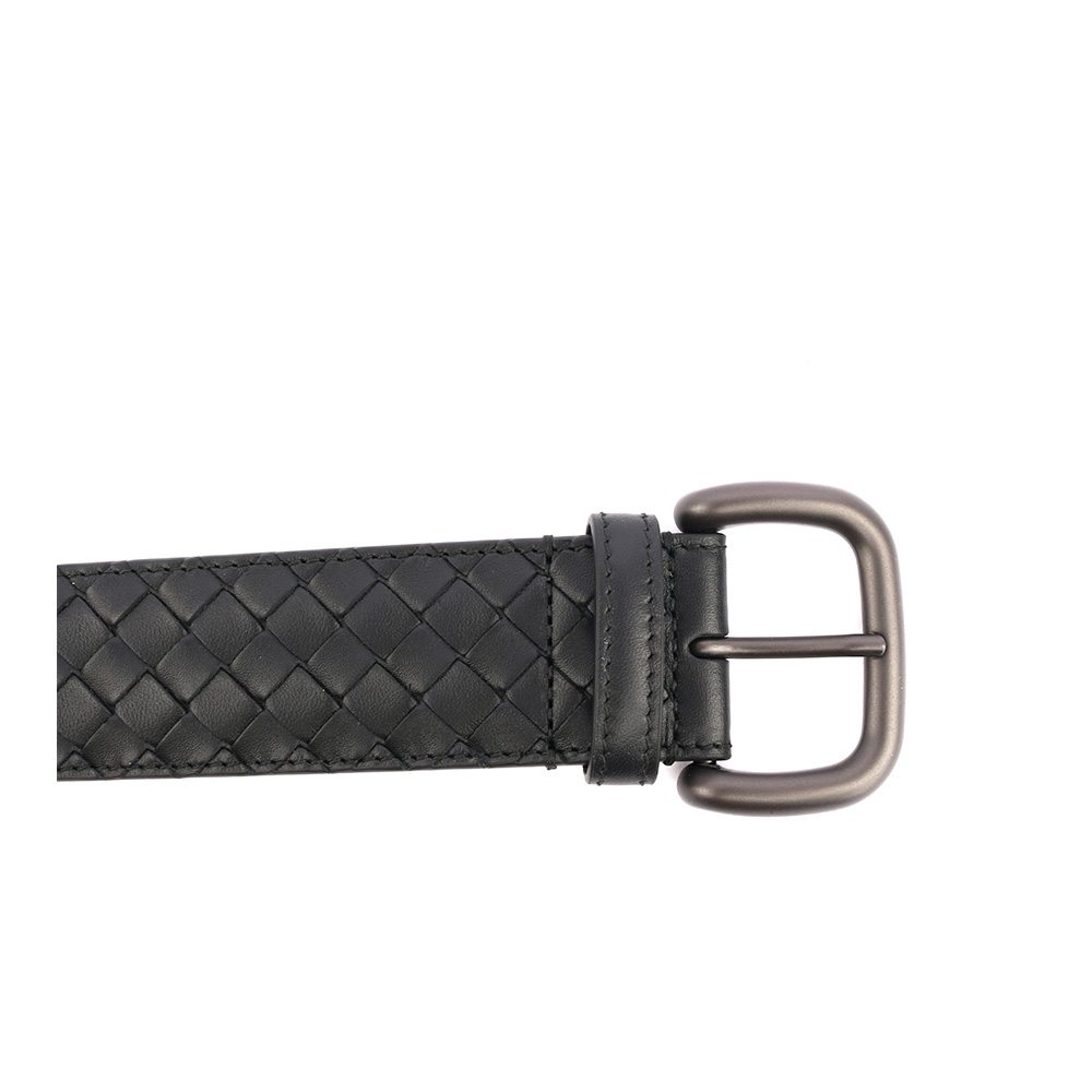【BOTTEGA VENETA】牛皮編織皮帶