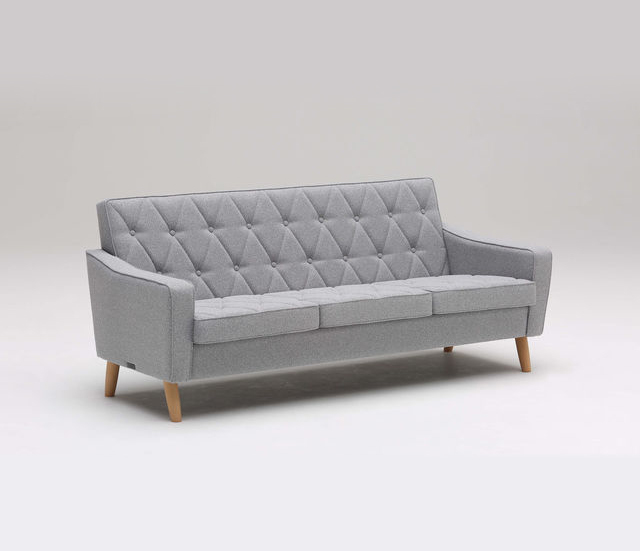 Lobby Chair 三人平織布沙發