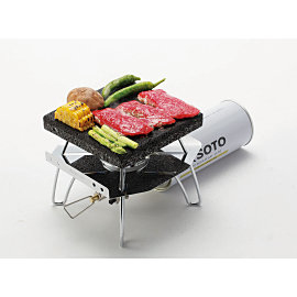 SOTO迷你蜘蛛爐+岩燒烤盤