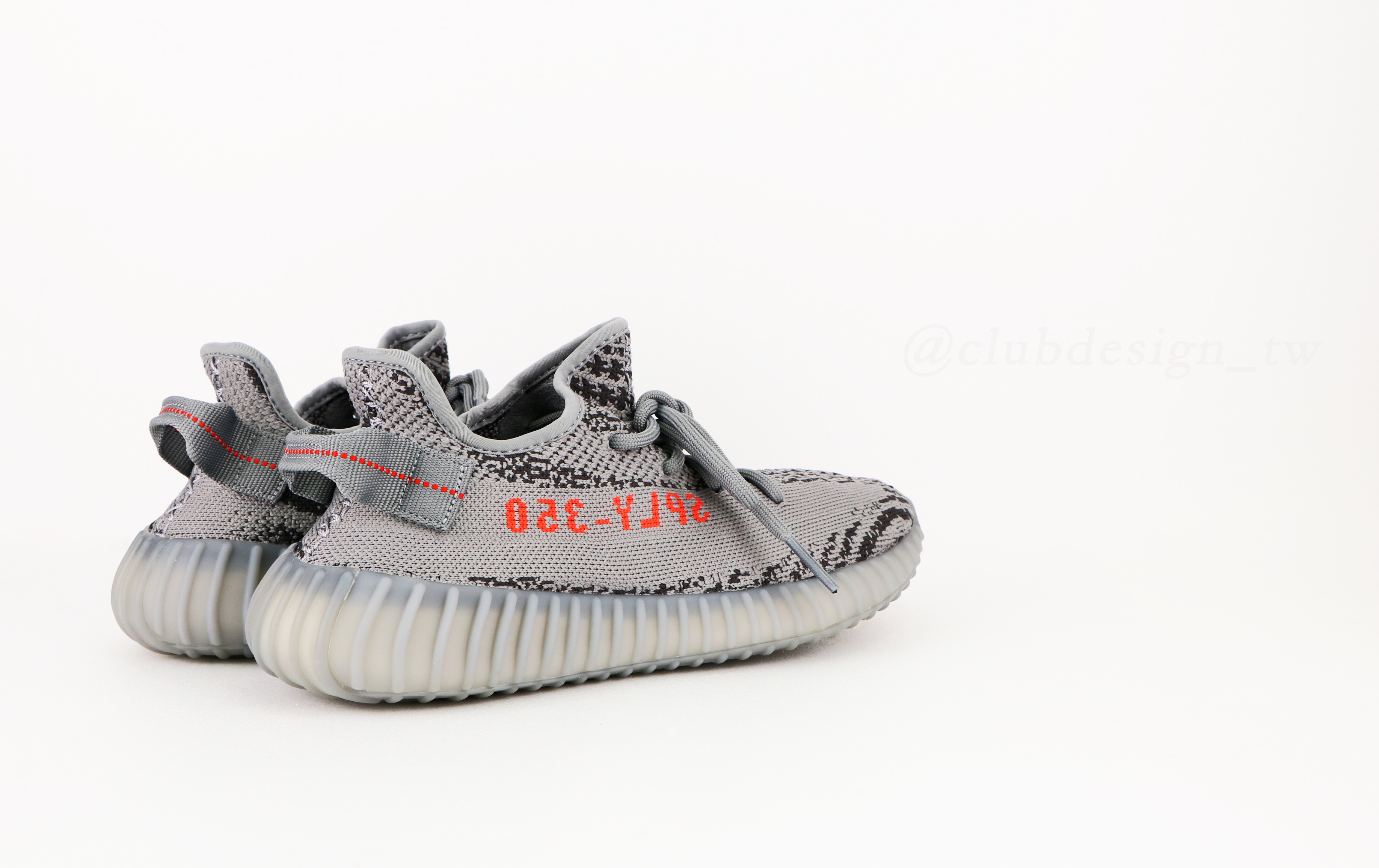 ADIDAS YEEZY BOOST 350 V2 BELUGA 2.0 灰橘-AH2203