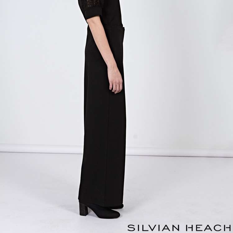 【SILVIAN HEACH】俐落寬版長褲