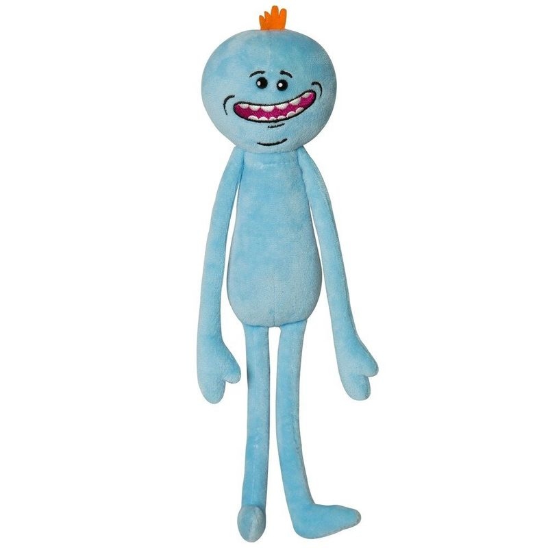米西克先生經典造型玩偶公仔 24cm / Rick and Morty 瑞克和莫蒂 Mr. Meeseeks Stuffed