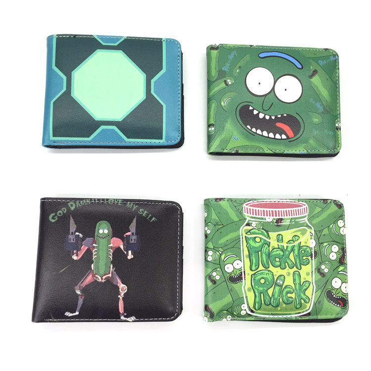 瑞克和莫蒂 Pickle Rick Bi-fold Wallet 新品雙層皮夾錢包