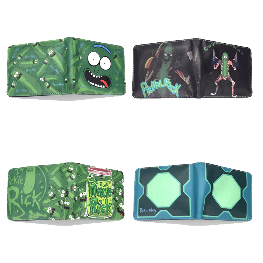 瑞克和莫蒂 Pickle Rick Bi-fold Wallet 新品雙層皮夾錢包