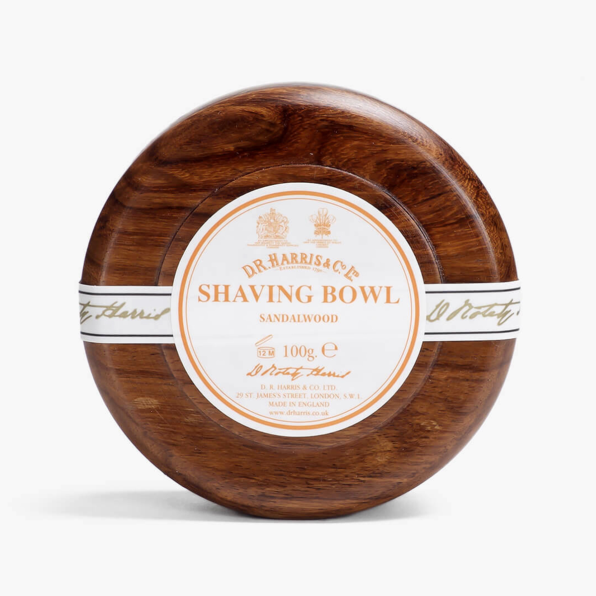 英國 D.R. Harris - 經典檀香 刮鬍皂＆刮鬍碗