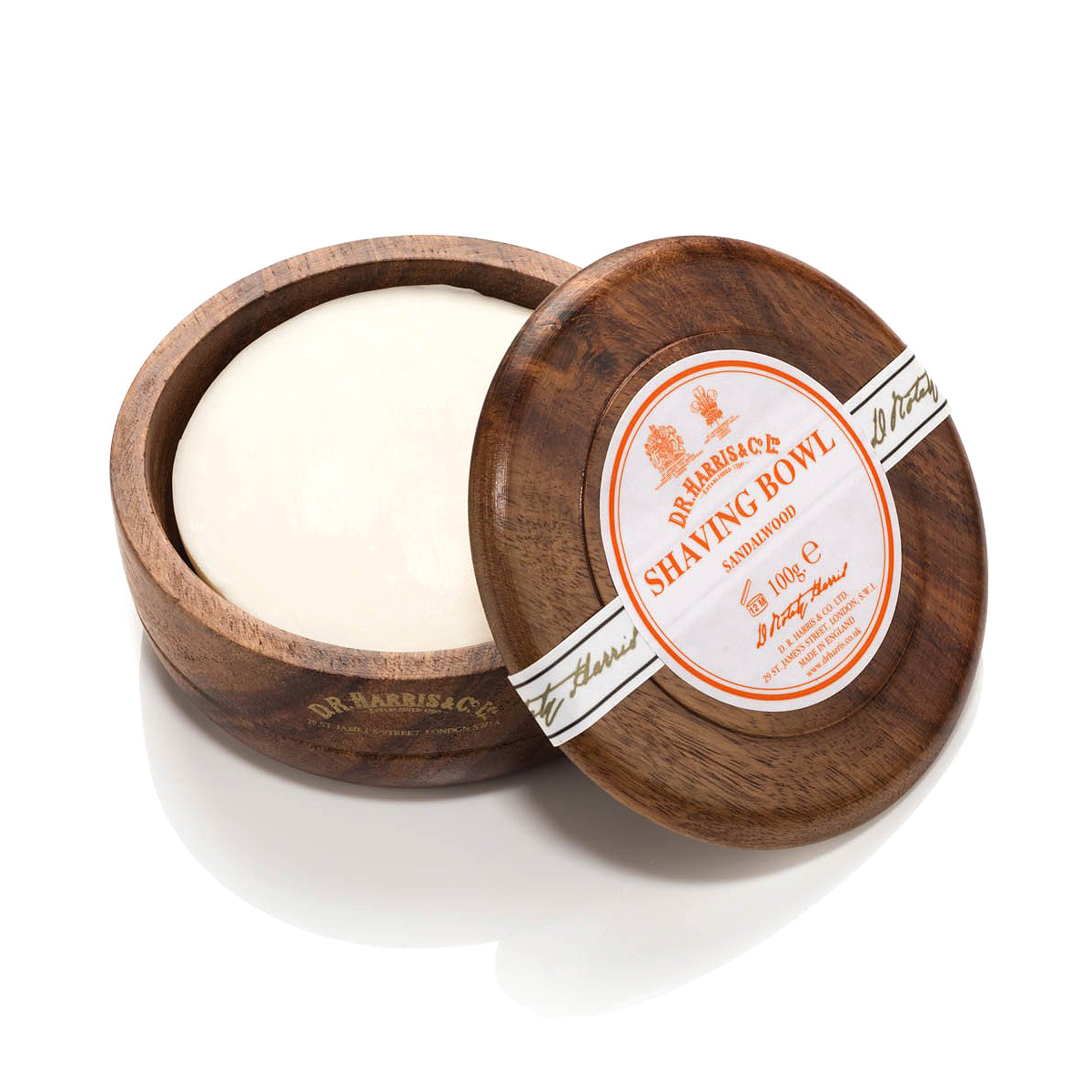 英國 D.R. Harris - 經典檀香 刮鬍皂＆刮鬍碗
