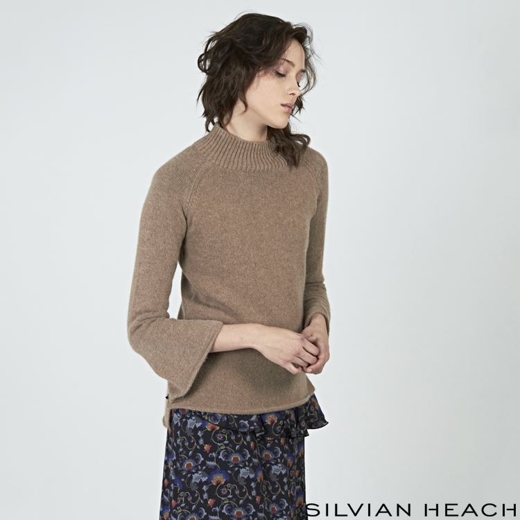 【SILVIAN HEACH】喇叭袖針織衫