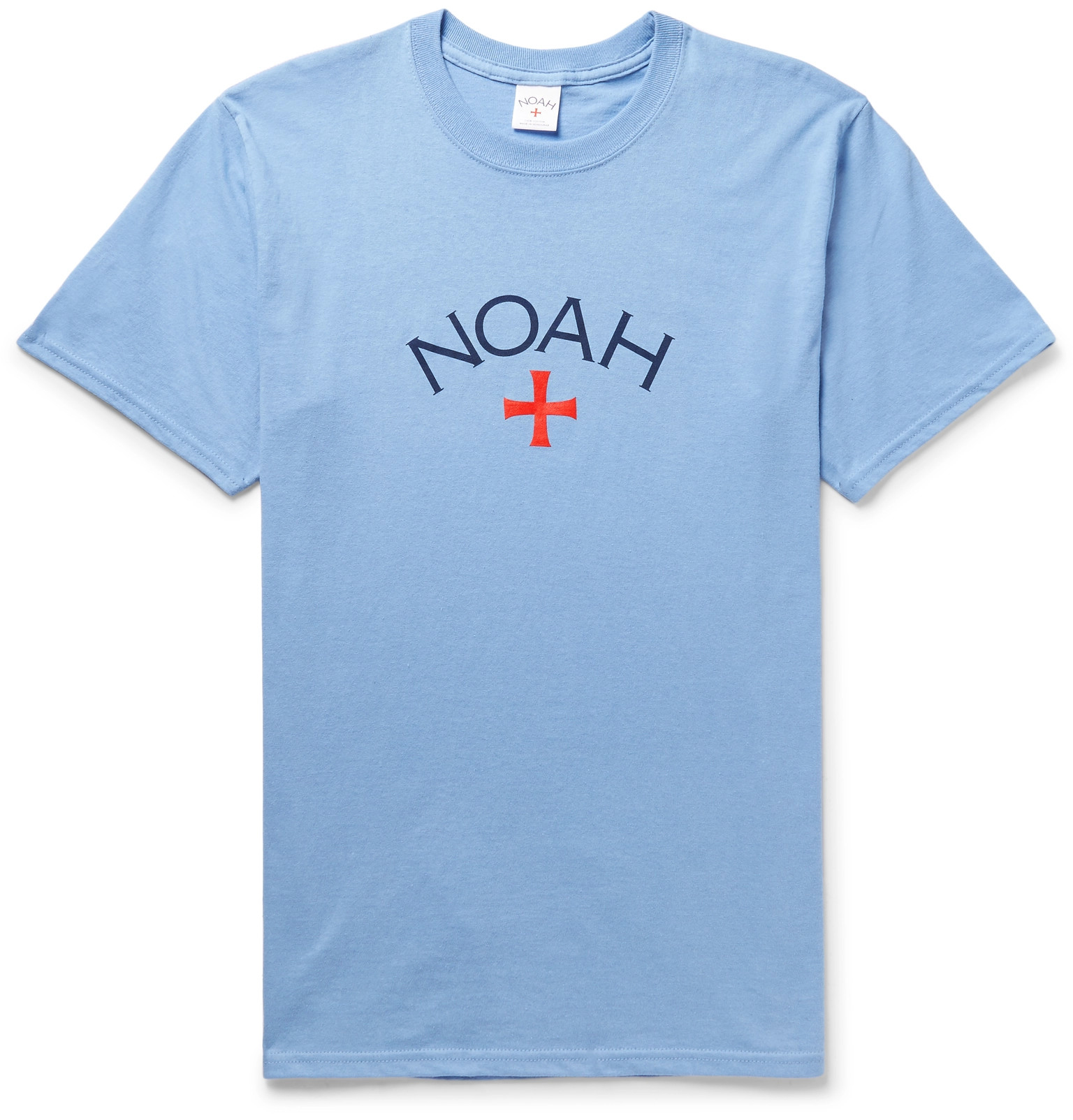 Noah Core Logo Tee "Blue"