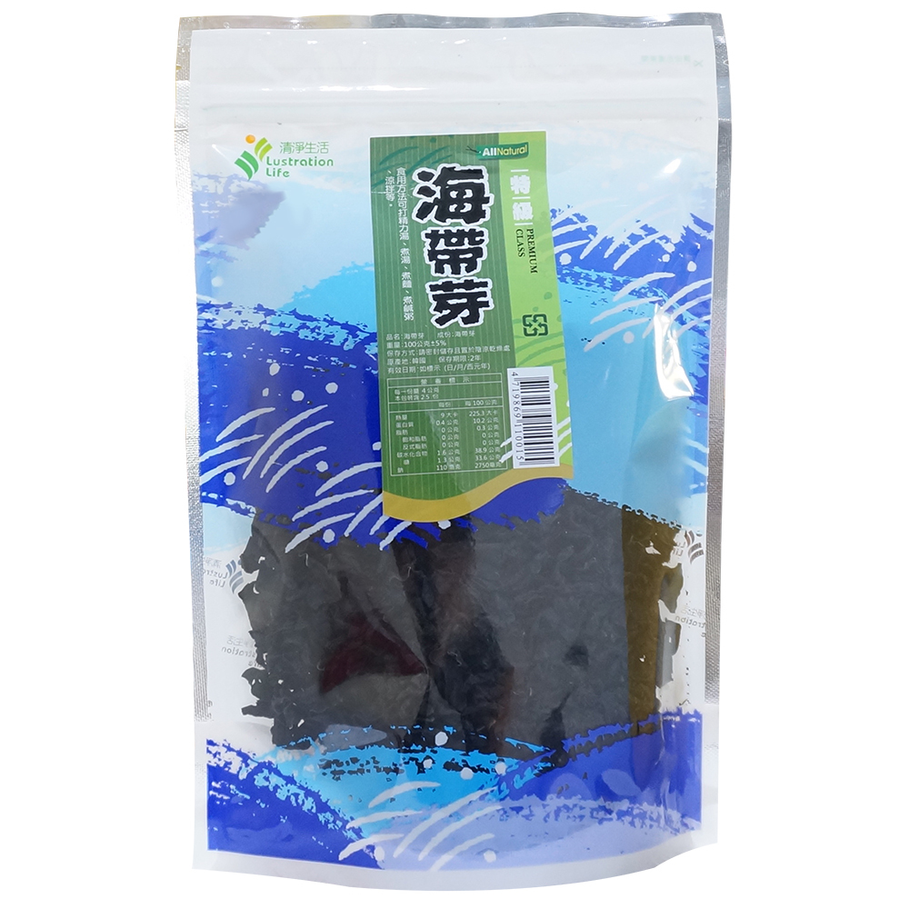 清淨生活-海帶芽 100g/包