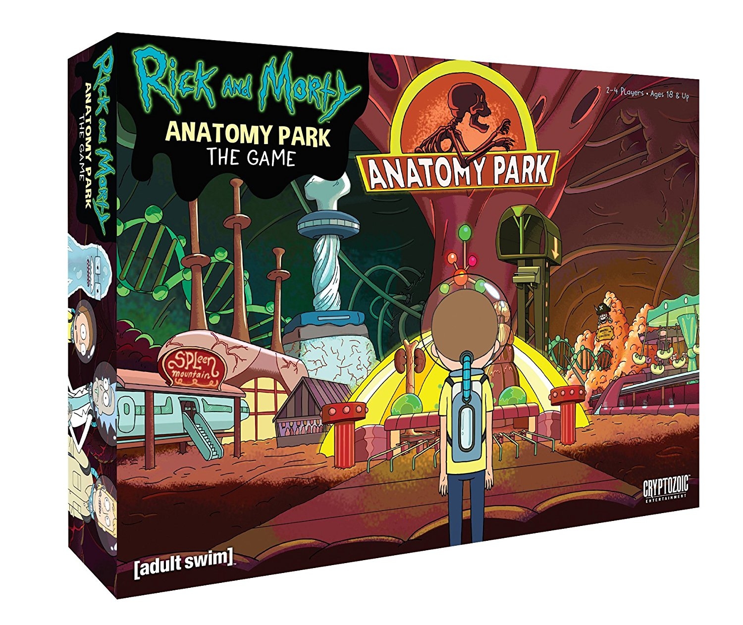 Rick and Morty 瑞克和莫蒂 Anatomy Park 侏羅紀公園桌遊卡牌組合包