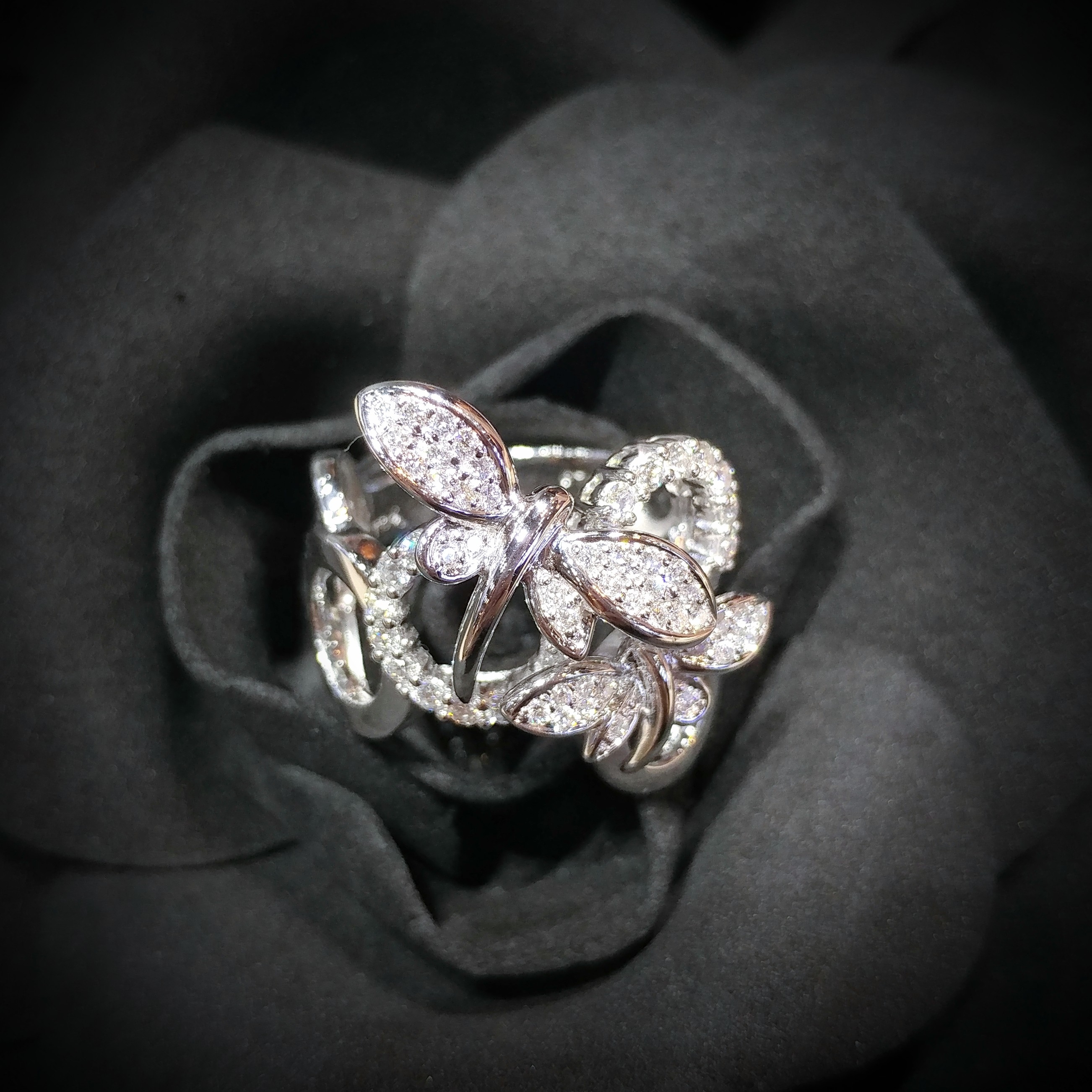 18K White Gold 0.76ct Diamond Ring