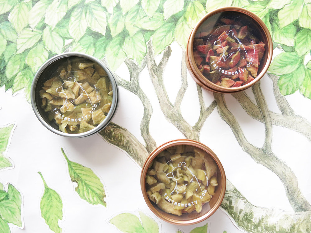 金屬熊款金屬小圓盒小巧水果乾