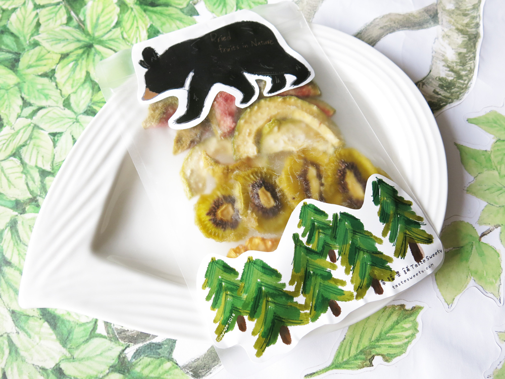 雨林熊水果乾綜合包