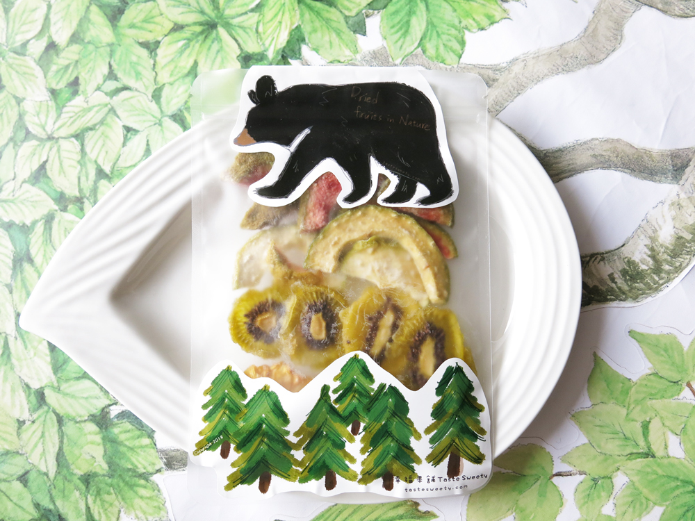 雨林熊水果乾綜合包