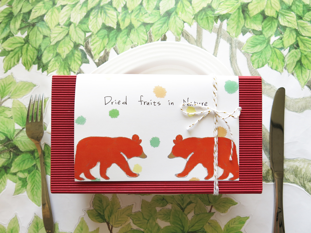 橘點熊春暖水果乾小禮盒8入