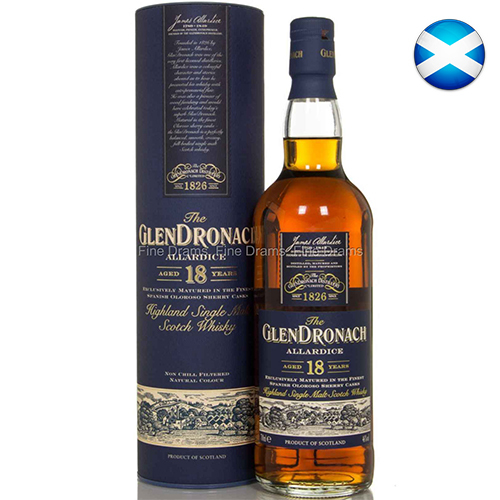 Glendronach Allardice 18 Year Old Single Malt Scotch Whisky