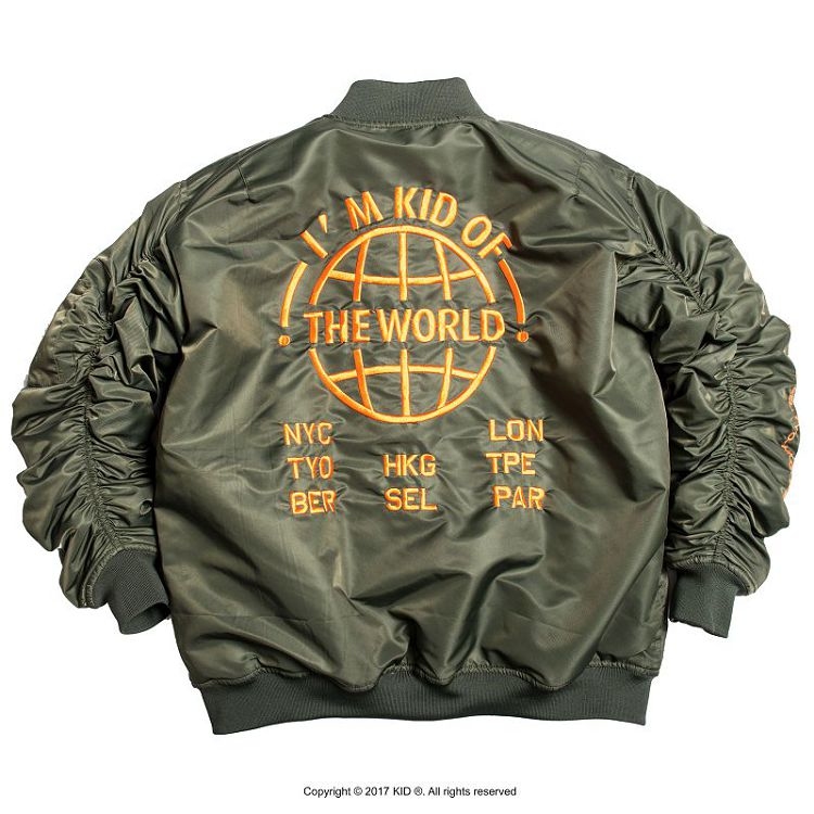 KID ® MA-1寰宇飛行夾克