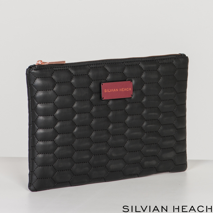 【SILVIAN HEACH】蜂巢紋手拿包