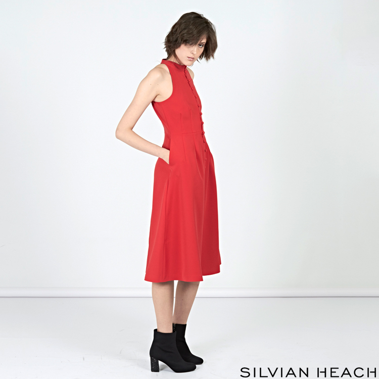 【SILVIAN HEACH】帥氣背心及膝洋裝