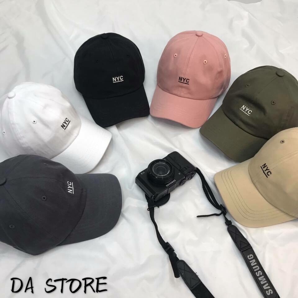 NYC經典款素色老帽/五色