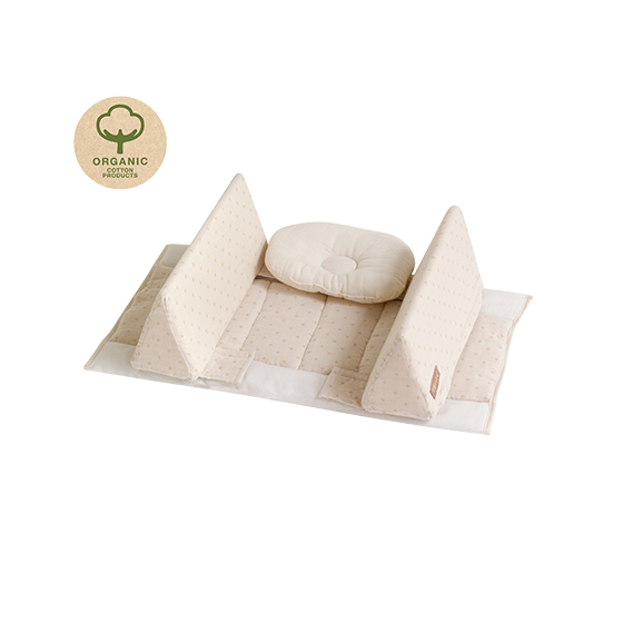 färska【防護型】貼身防翻枕床中床-有機棉